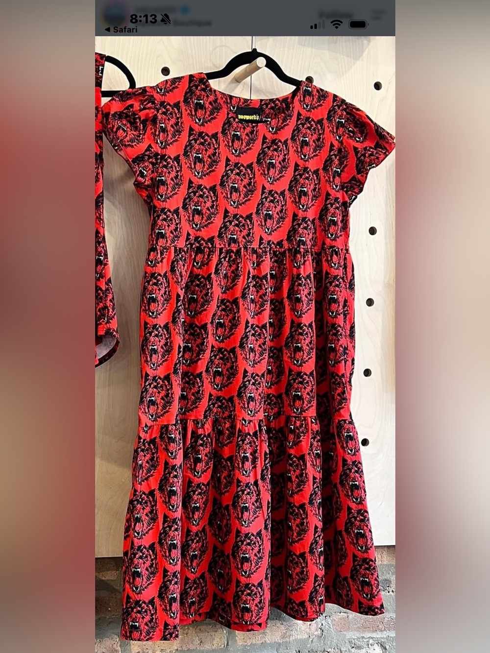Nooworks Frida Dress in Wolverine - 5X